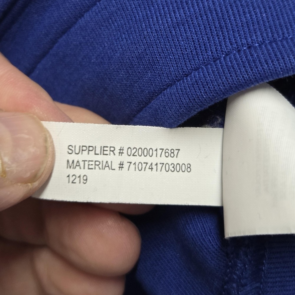 Polo Ralph Lauren Shorts Mens Medium Blue Fleece Double Knit Pockets Athletic - Picture 8 of 9
